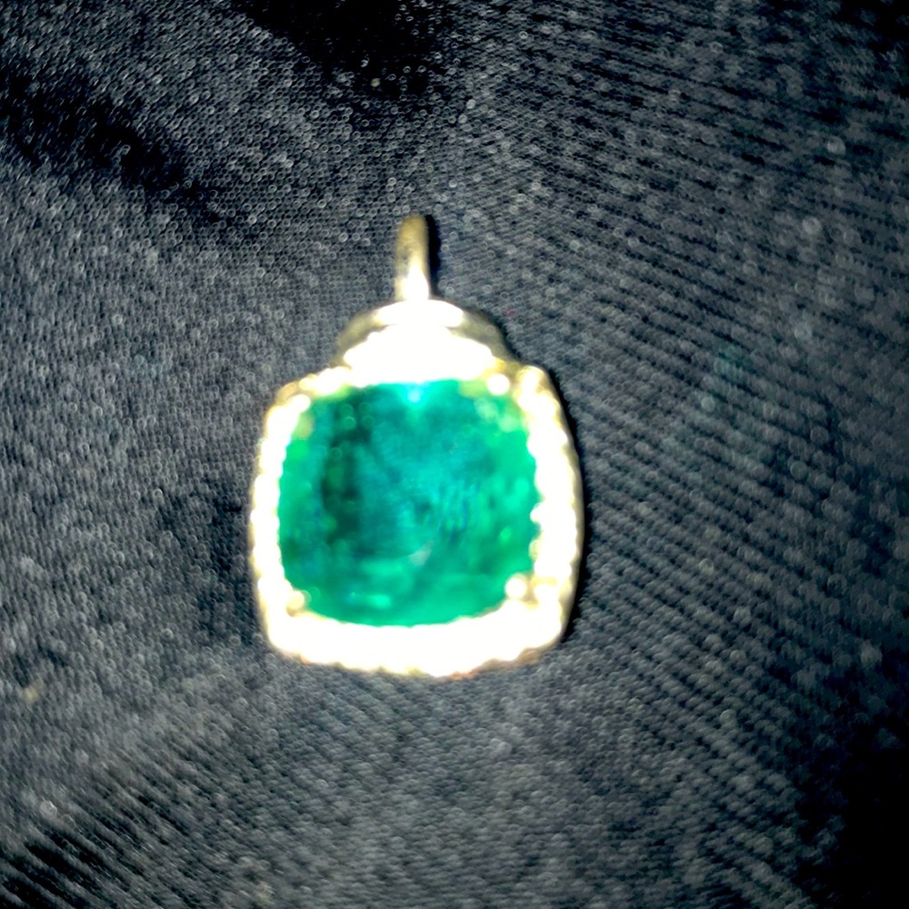 Green Stone Pendant